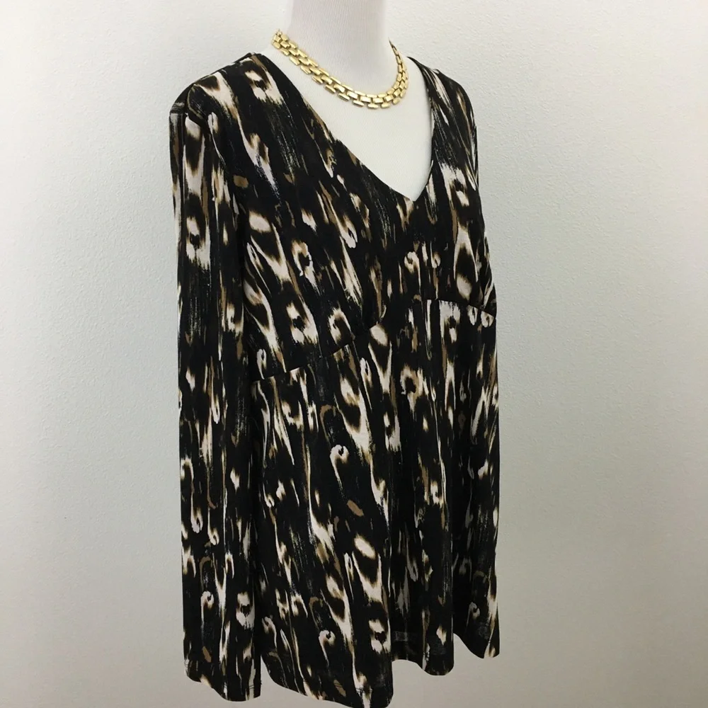 Dana Buchman | Long Sleeve Blouse - Picture 2 of 10